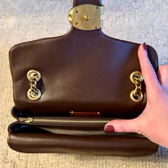 Coach quilted Tabby 26 handbag in Maple - Picture 7 of 14